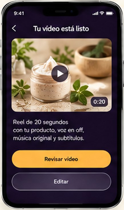 Vista previa del vídeo generado