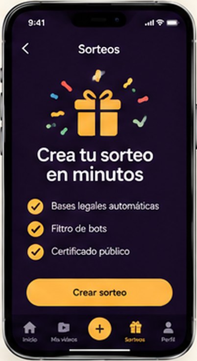 Crear un sorteo